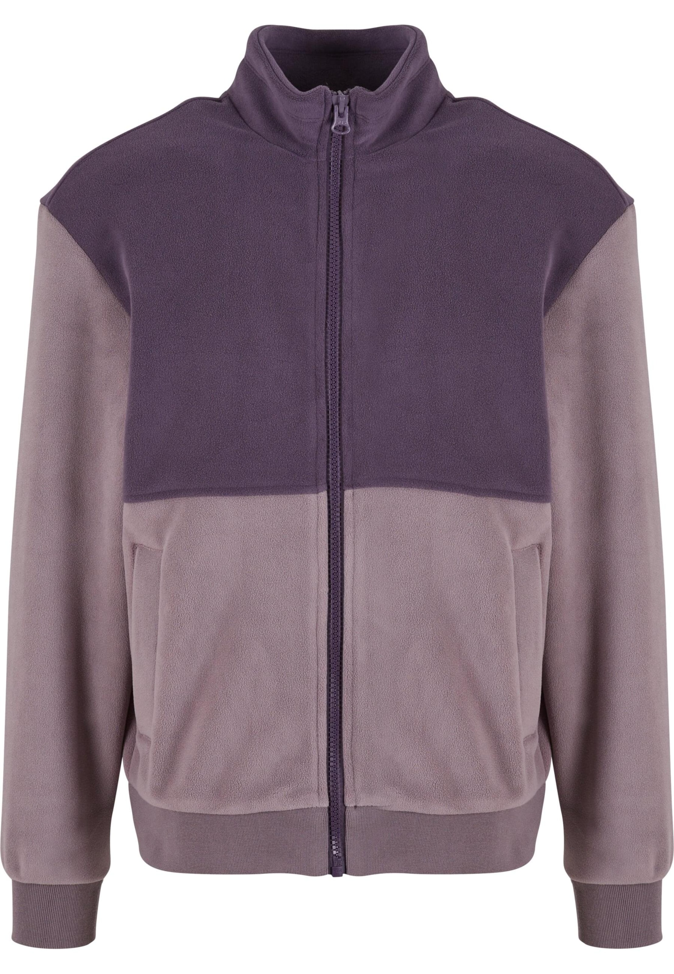 Urban Classics Polár dzseki - lila: elől