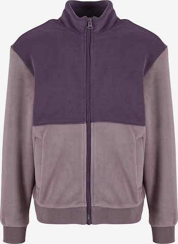 Giacca di pile di Urban Classics in lilla: frontale