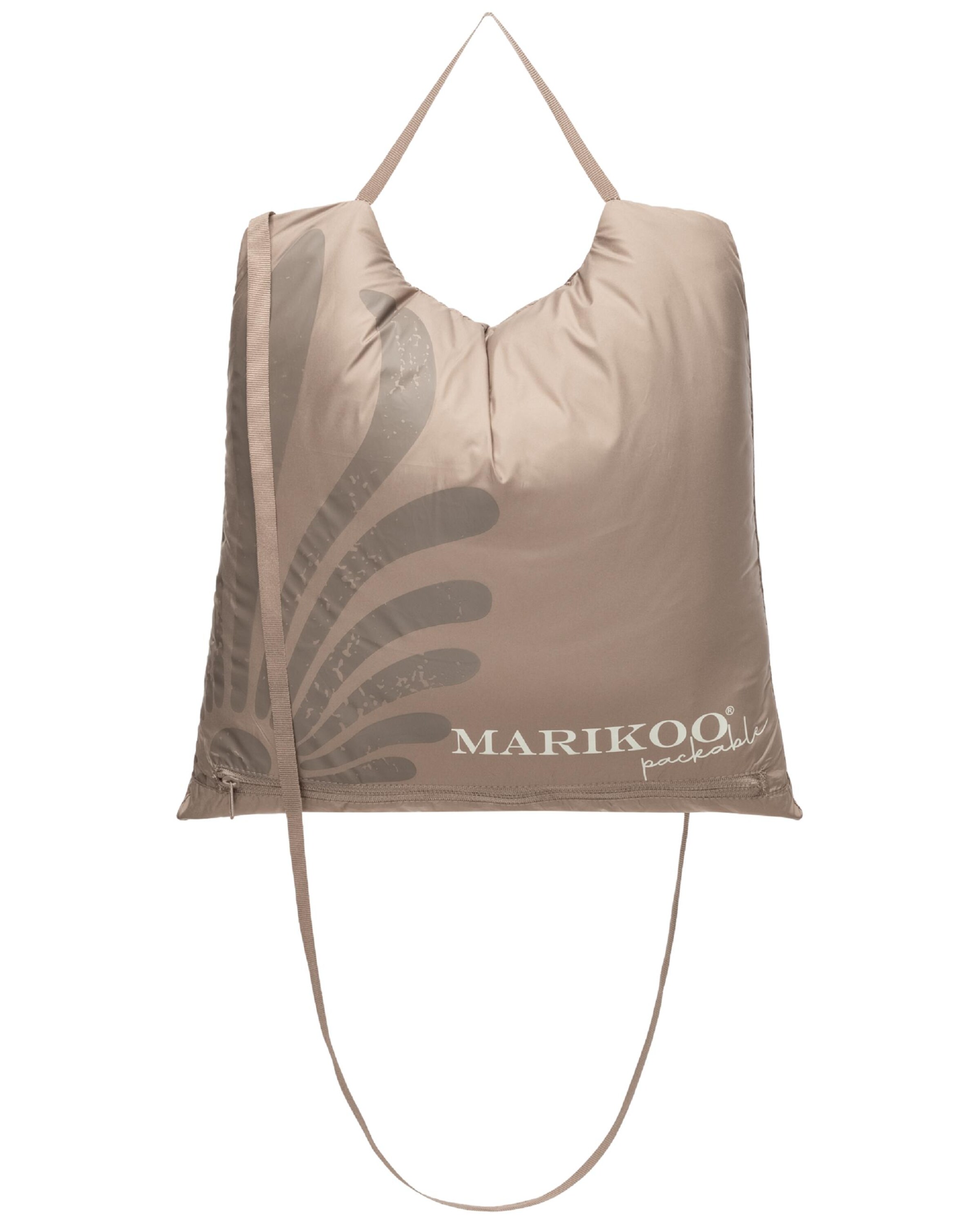 Geacă de primăvară-toamnă 'Pack Mich Ein' de la MARIKOO pe bej