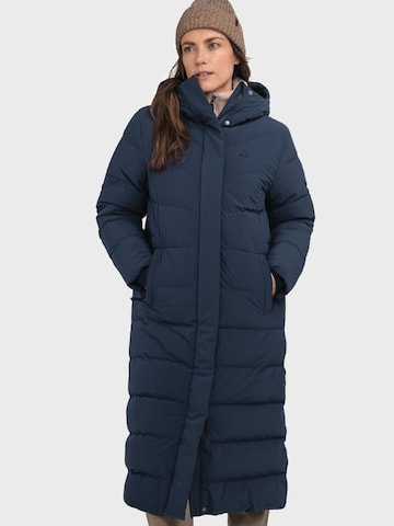 Manteau outdoor 'Urban Down' Schöffel en bleu : devant