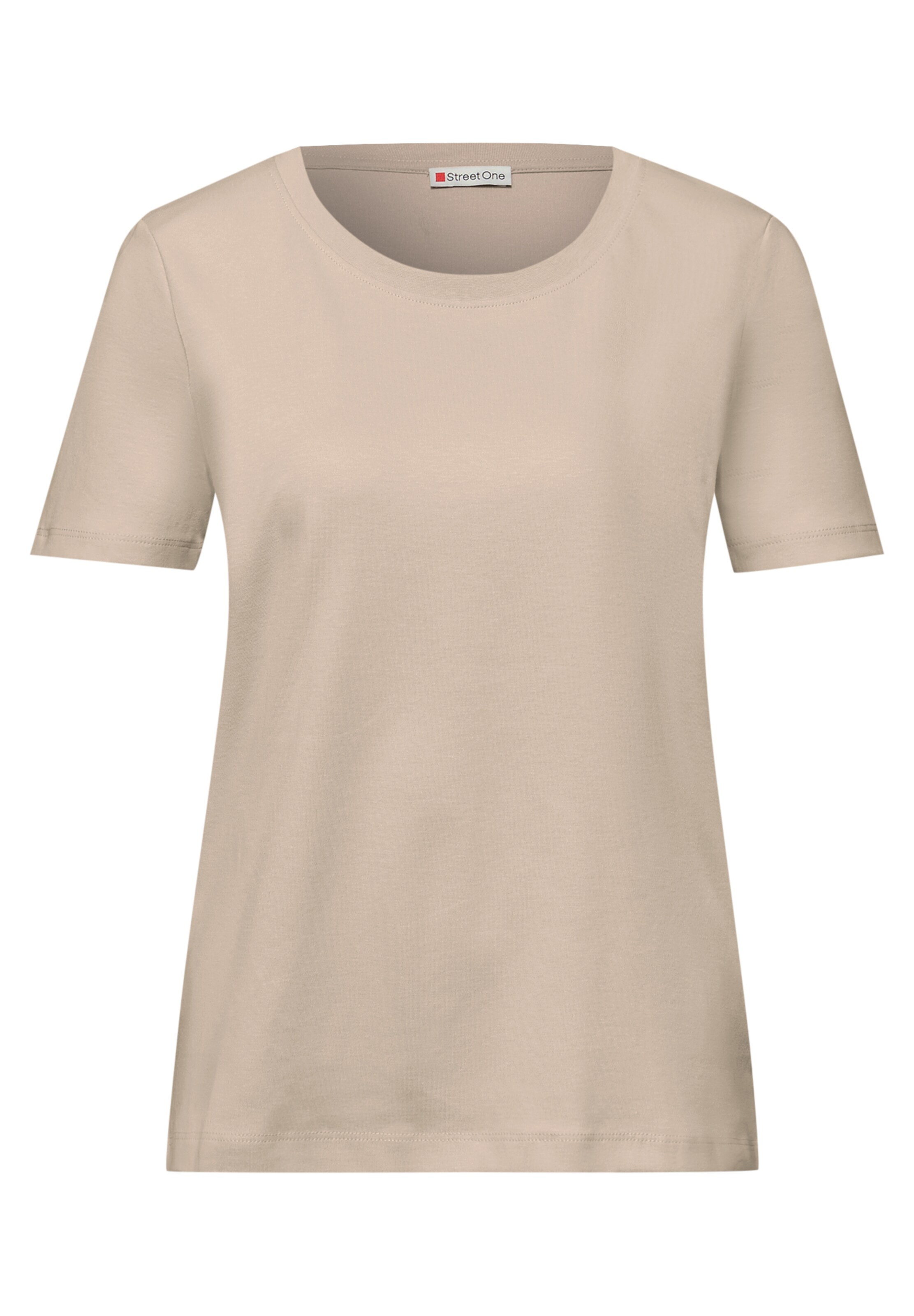 STREET ONE T-Shirt in Beige: Vorderseite
