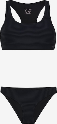 PROTEST Bikini 'PRTEAGER' in Schwarz: Vorderseite