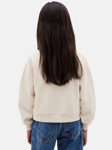 Sweat-shirt Calvin Klein Kids en blanc