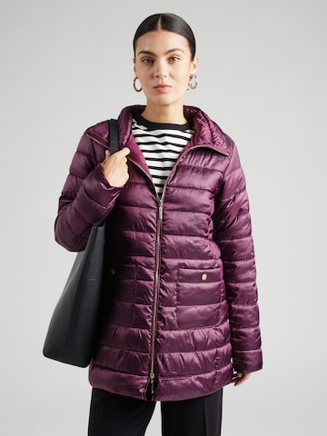 ONLY Between-Seasons Coat 'ONLVEGA' in Purple: front