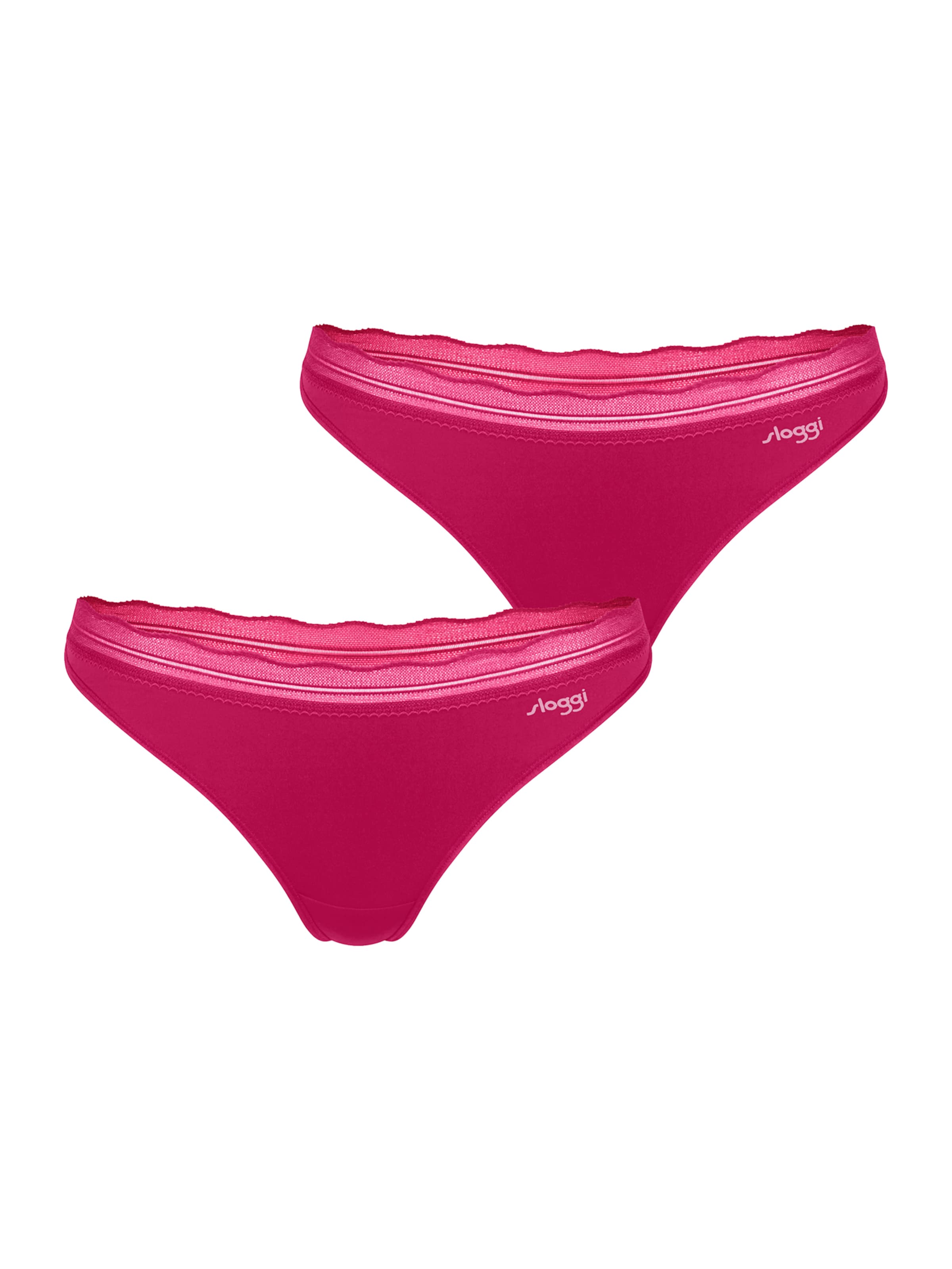 SLOGGI String ' Blue GO Blush ' in Pink: front