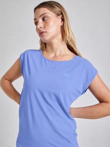 SPORTKIND Performance shirt 'Loose Fit' in Purple: front