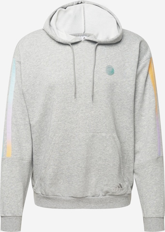 Sweat de sport ADIDAS PERFORMANCE en gris : devant