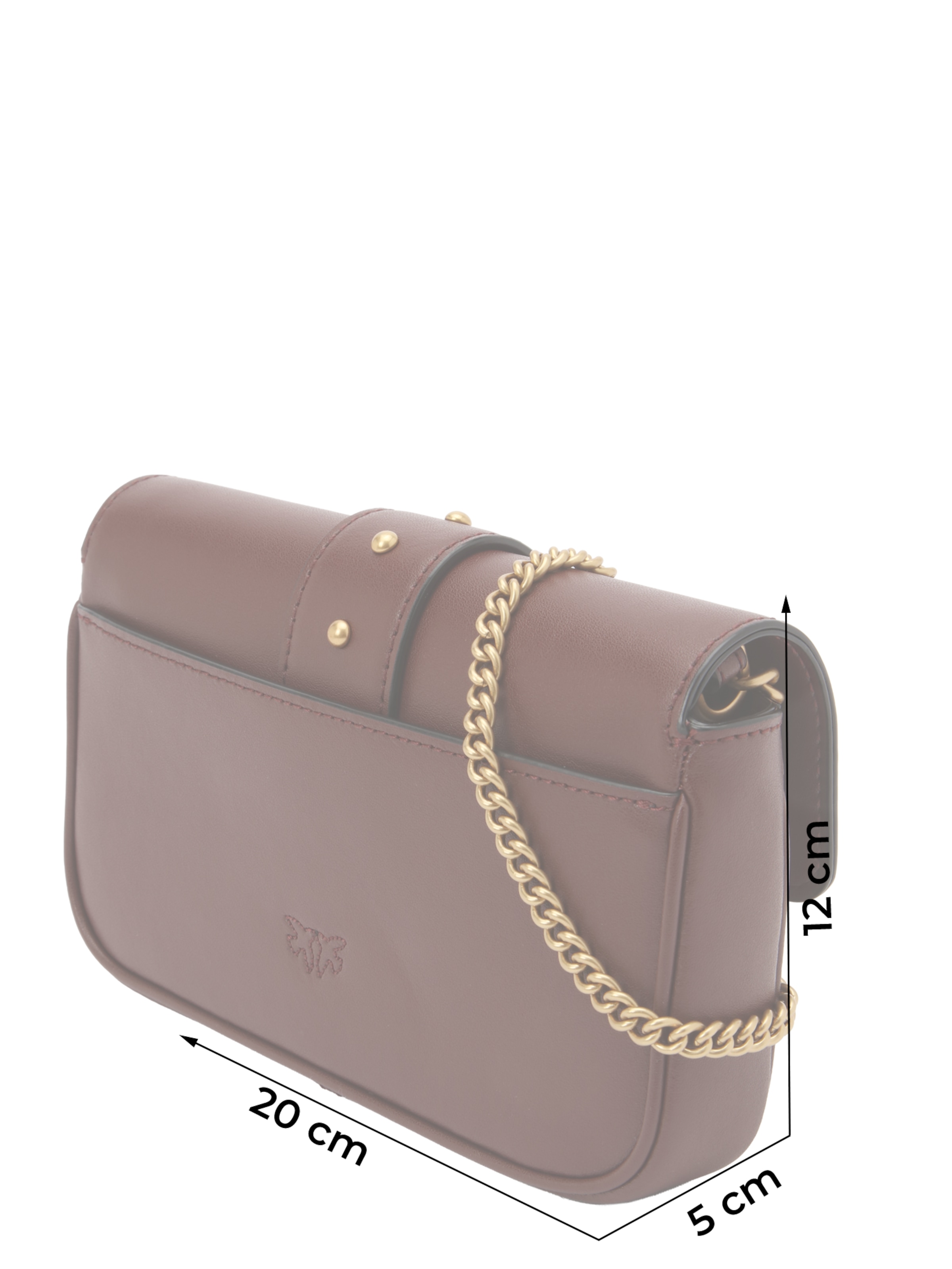 PINKO Crossbody Bag 'LOVE ONE' in Red