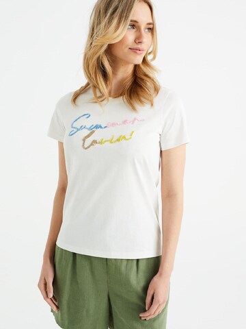 WE Fashion Shirt in White: front