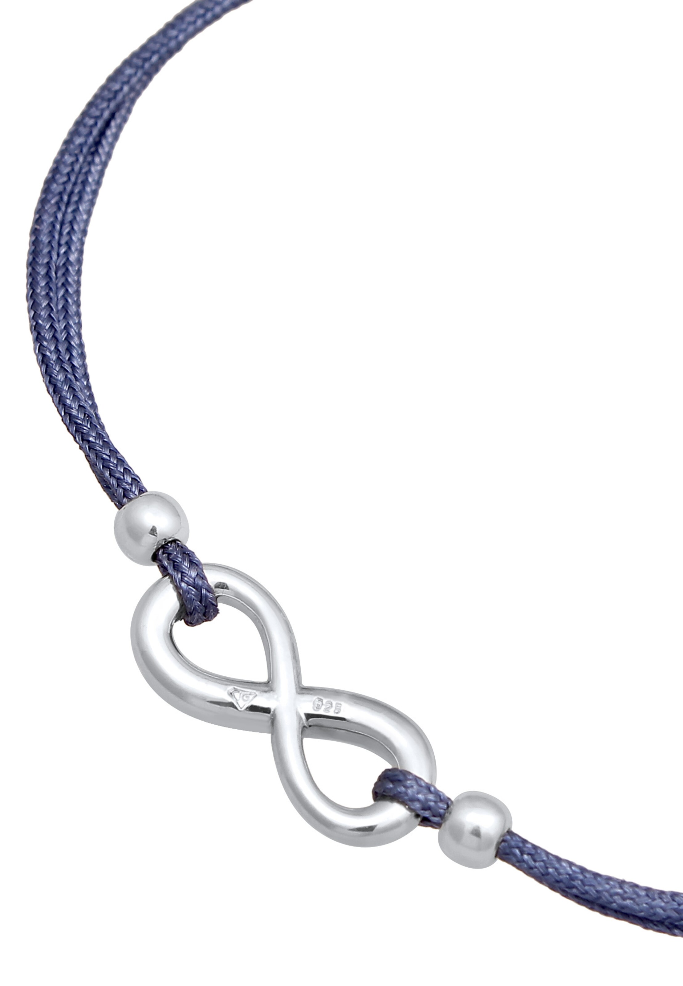 ELLI Armband 'Infinity' in Blau