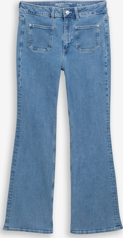 TOM TAILOR DENIM Flared Jeans 'Ava' in Blue: front