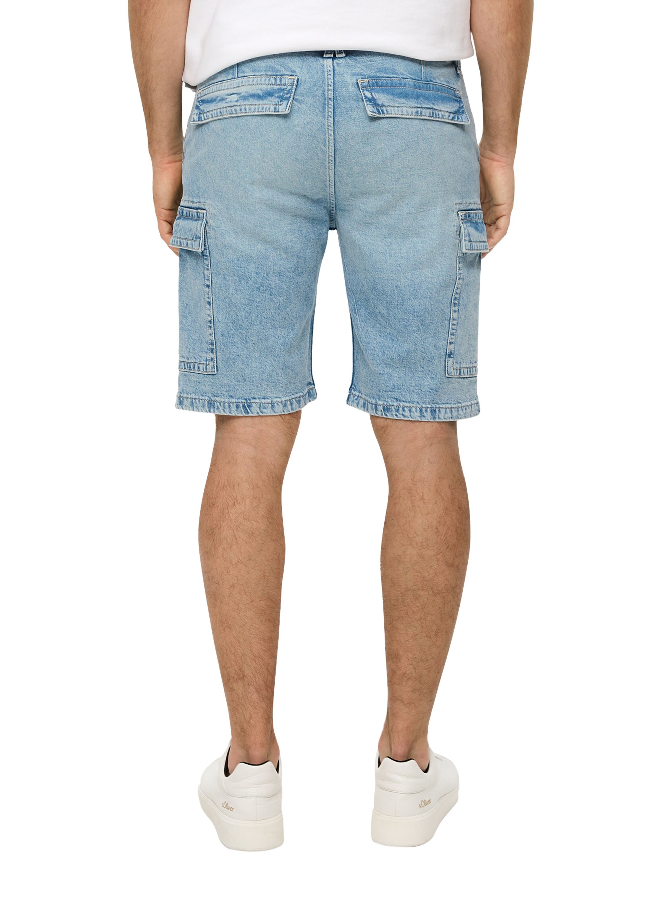 s.Oliver Regular Cargojeans in Blauw