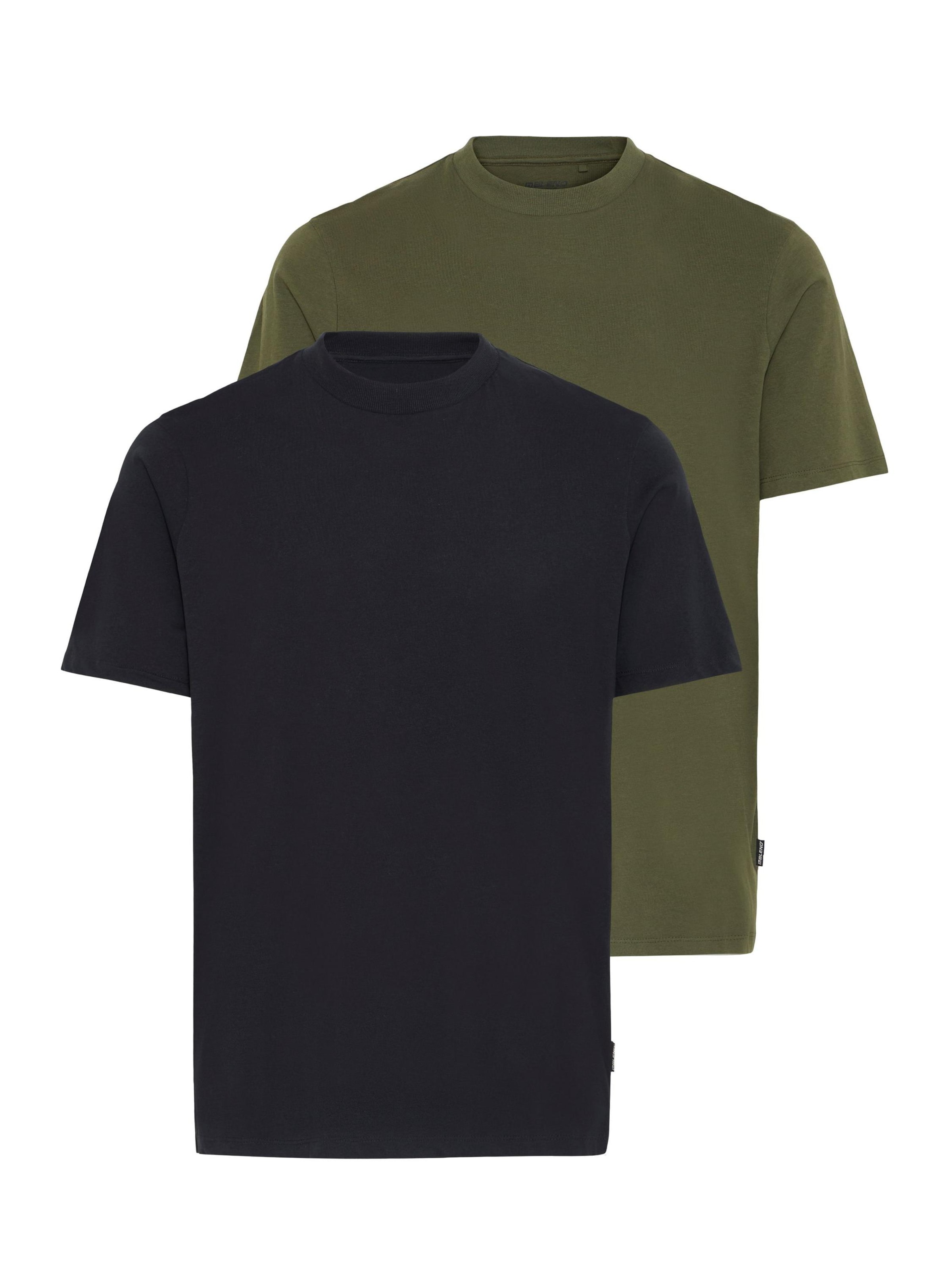 T-Shirt ' BHIVO 2 pack ' BLEND en vert : devant