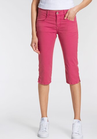 MAC Slimfit Jeans in Pink: predná strana