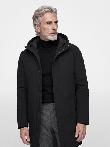 BENVENUTO Tussenparka in Zwart: voorkant