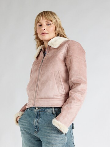 HOLLISTER Átmeneti dzseki - rózsaszín