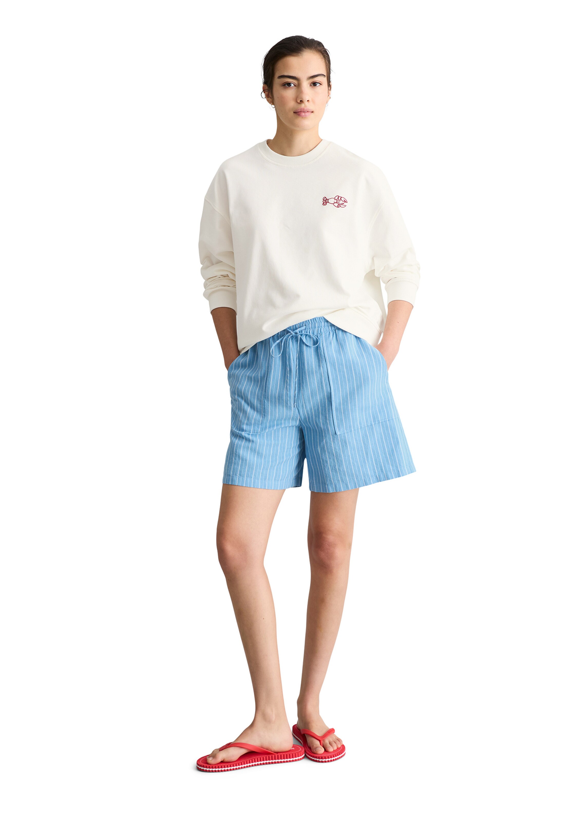 Marc O'Polo DENIM Sweatshirt in White