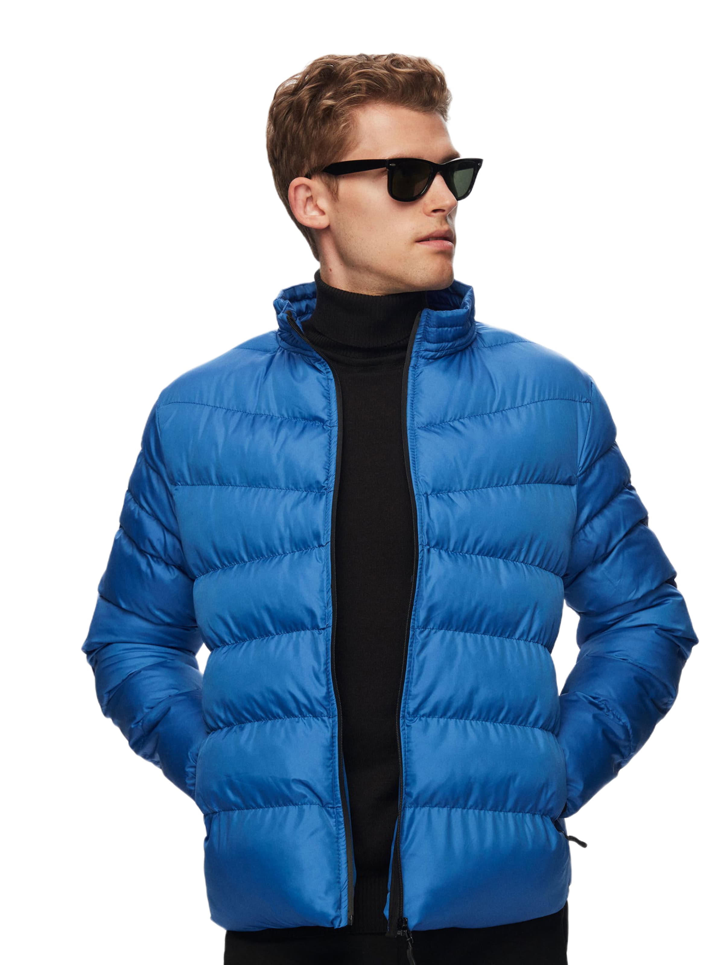 D’S Damat Jacke in Blau: Vorderseite