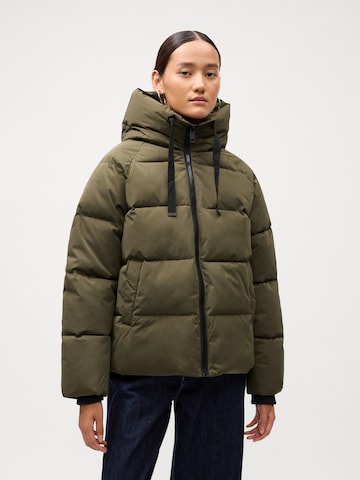 Veste d’hiver 'Pavinaria' MSCH COPENHAGEN en vert : devant
