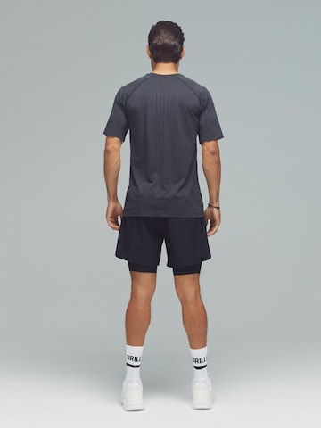 Maglia funzionale 'XFUCNTION Jacquard Tee' di DRILLS Apparel in grigio