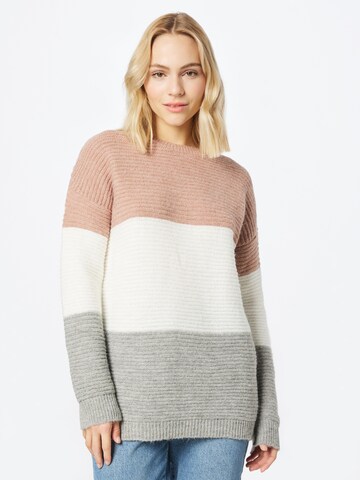 ABOUT YOU Sweater 'Larissa' in Mixed colors: front