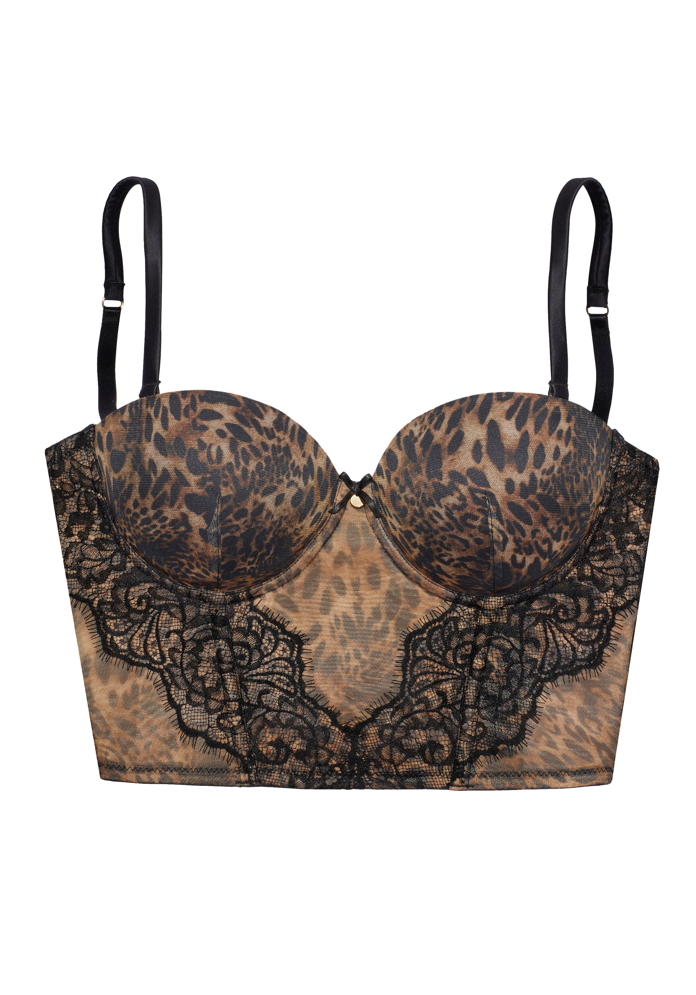 LASCANA Corsage in Brown: front