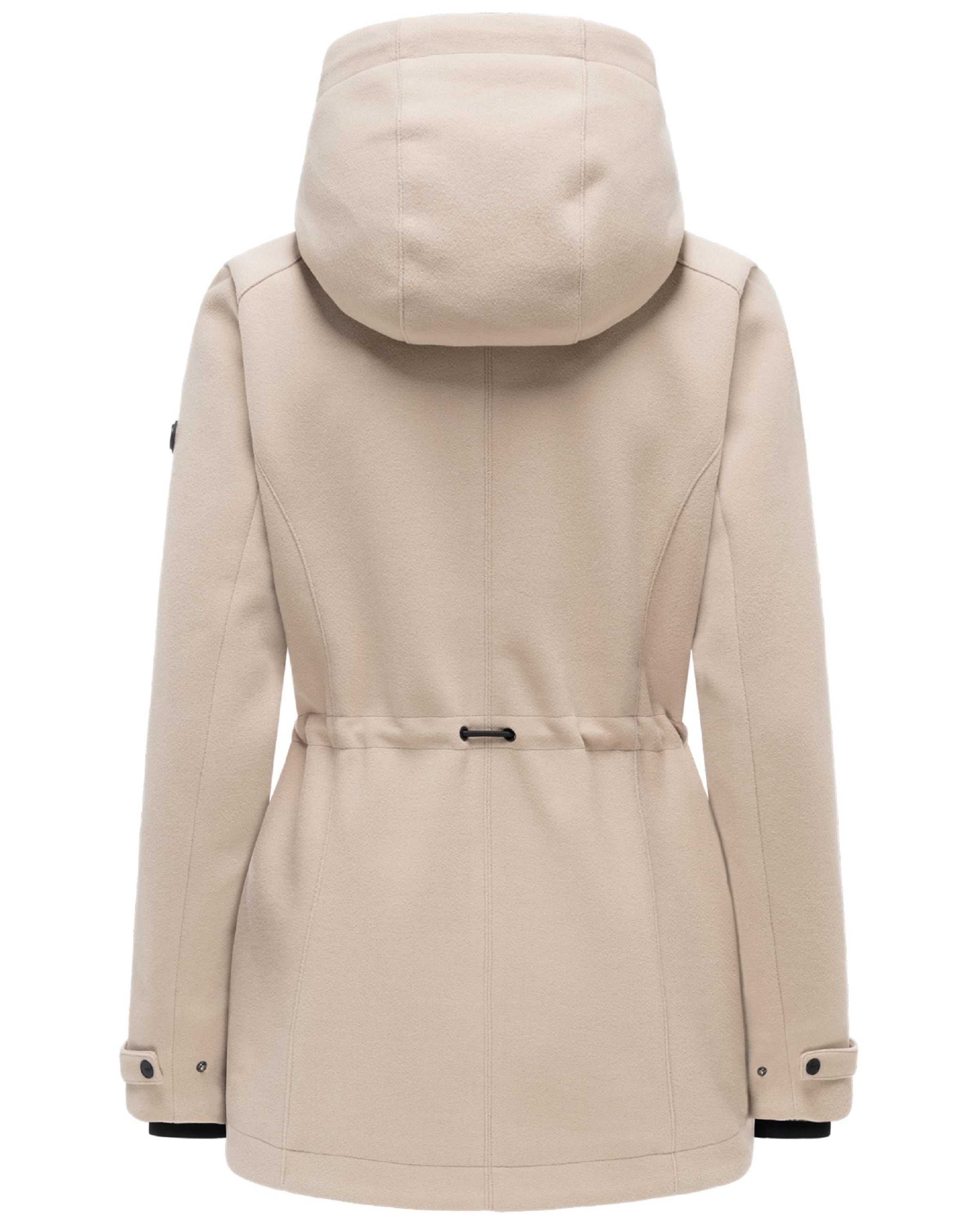 NAVAHOO Mantel 'Lächelstern 14' in Beige