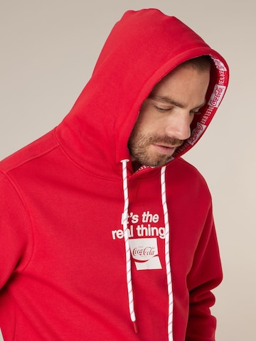 Sweat-shirt 'Refresh' Deeluxe en rouge