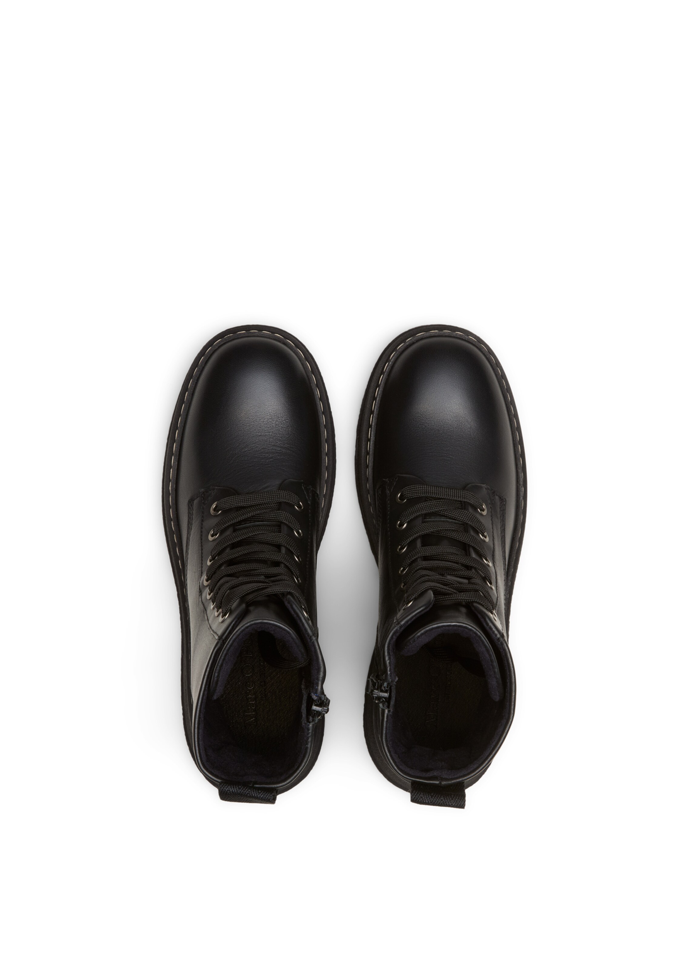 Marc O'Polo Schnürstiefelette 'Elisa' in Schwarz