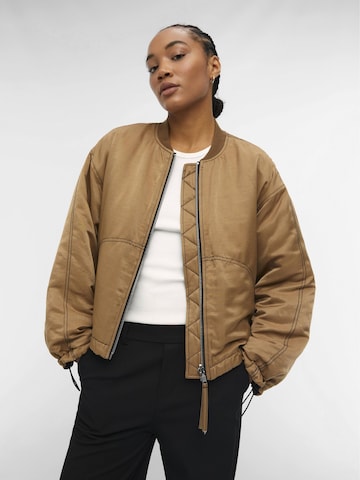 OBJECT Between-Season Jacket in Brown: front