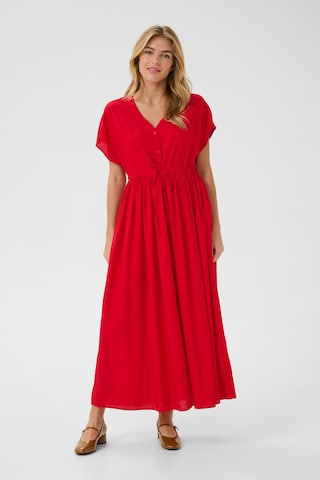 Cream Blusenkleid 'Tiah' in Rot: Vorderseite