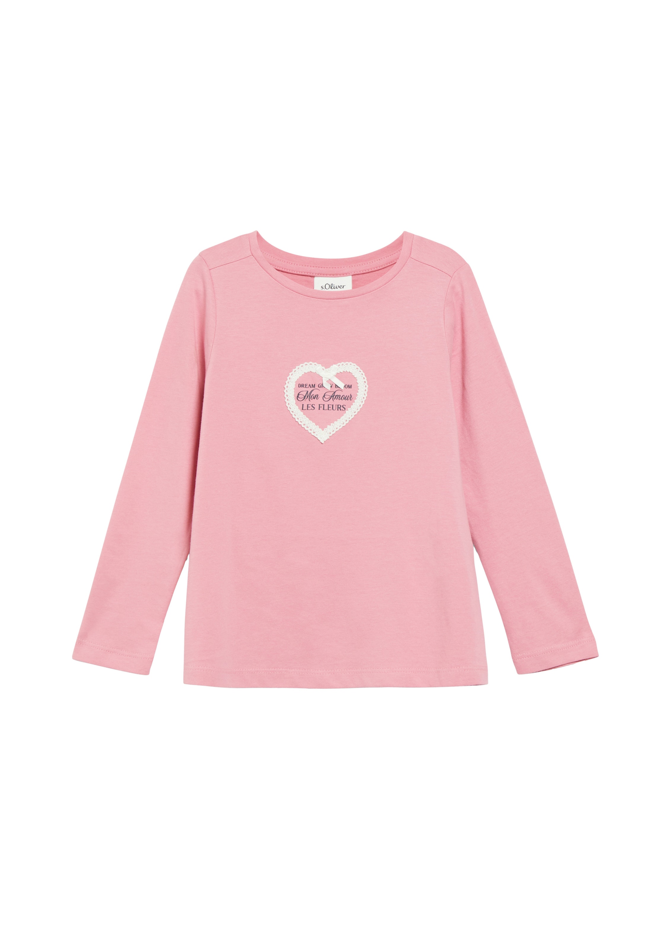 T-Shirt s.Oliver en rose : devant