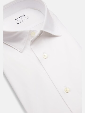Slim fit Camicia di Boggi Milano in bianco