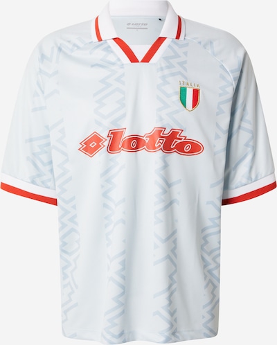 LOTTO Dres u svijetloplava / travnato zelena / trešnja crvena / bijela, Pregled proizvoda