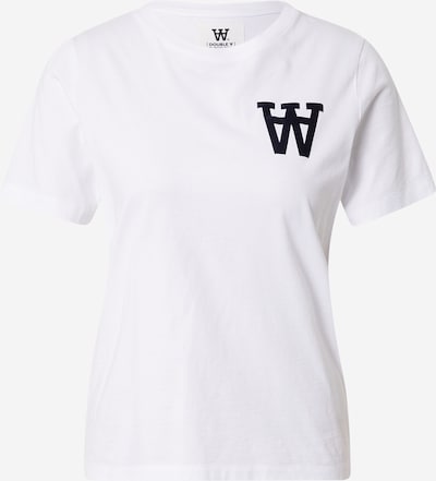 WOOD WOOD T-Shirt 'Mia' in schwarz / weiß, Produktansicht