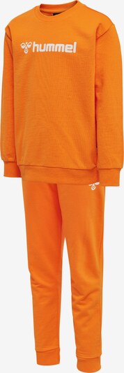 Hummel Trainingsanzug 'Spring' in hellorange / weiß, Produktansicht