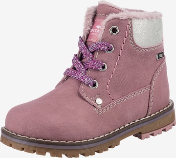 TOM TAILOR Boots in Pink: front