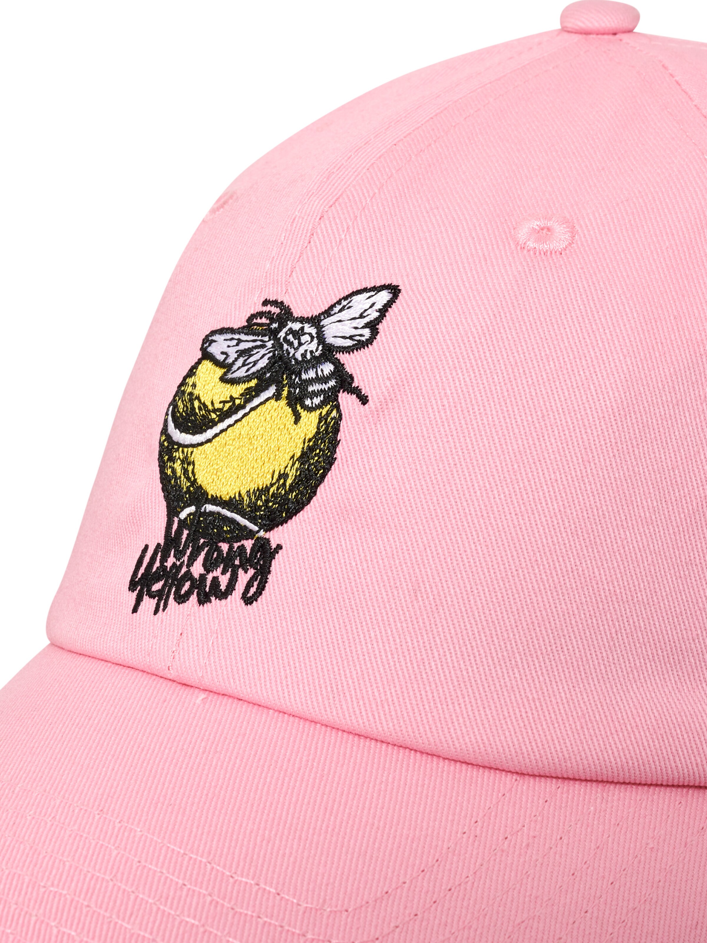 Hummel Cap 'Wrong Yellow' in Pink