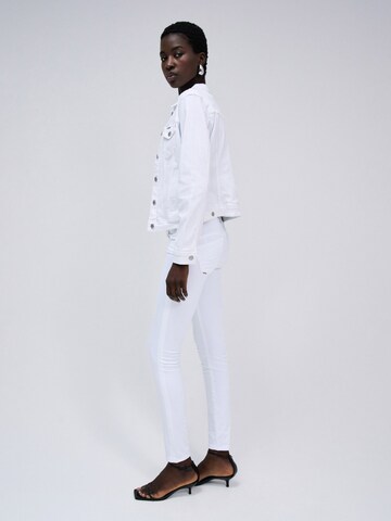 Salsa Jeans Tussenjas 'Jacket' in Wit
