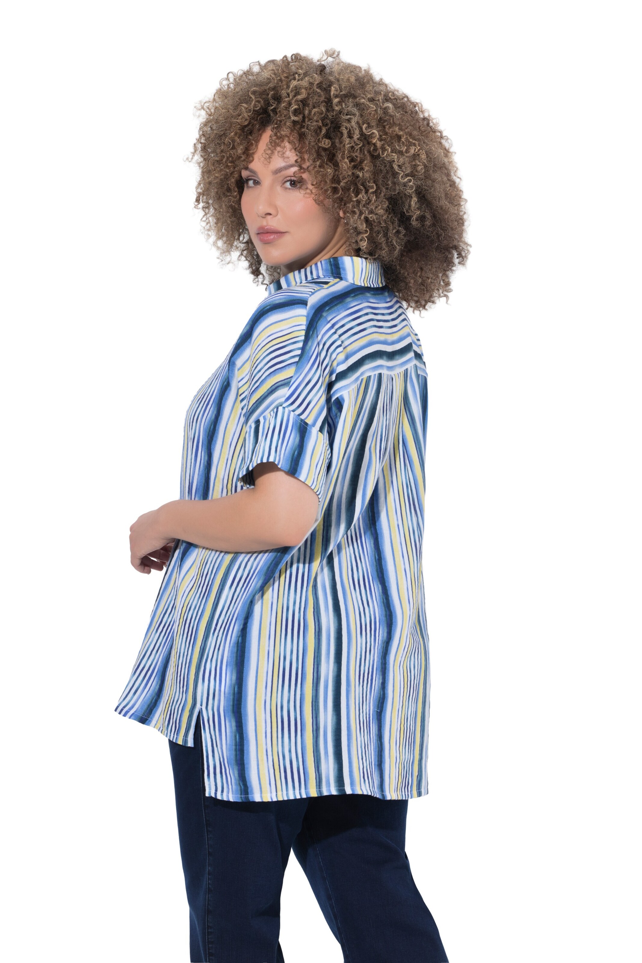 Ulla Popken Blouse in Blauw