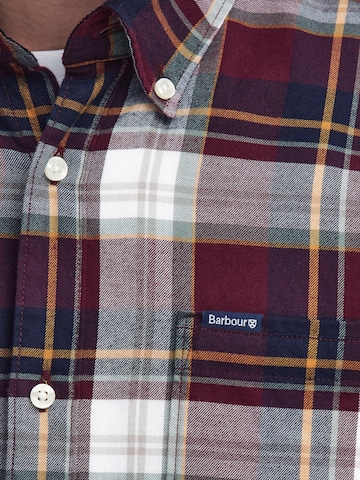 Regular fit Camicia di Barbour in rosso