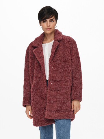 Manteau mi-saison 'Aurelia' ONLY en rouge : devant