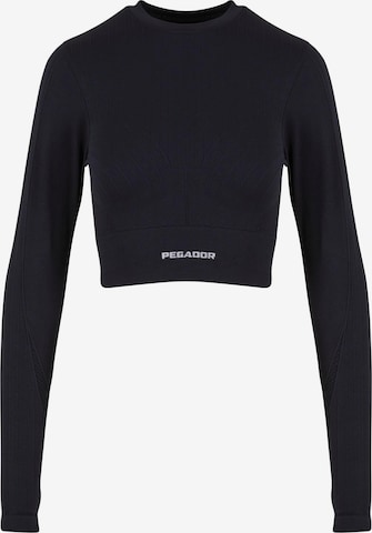 Maglietta di Pegador in nero: frontale