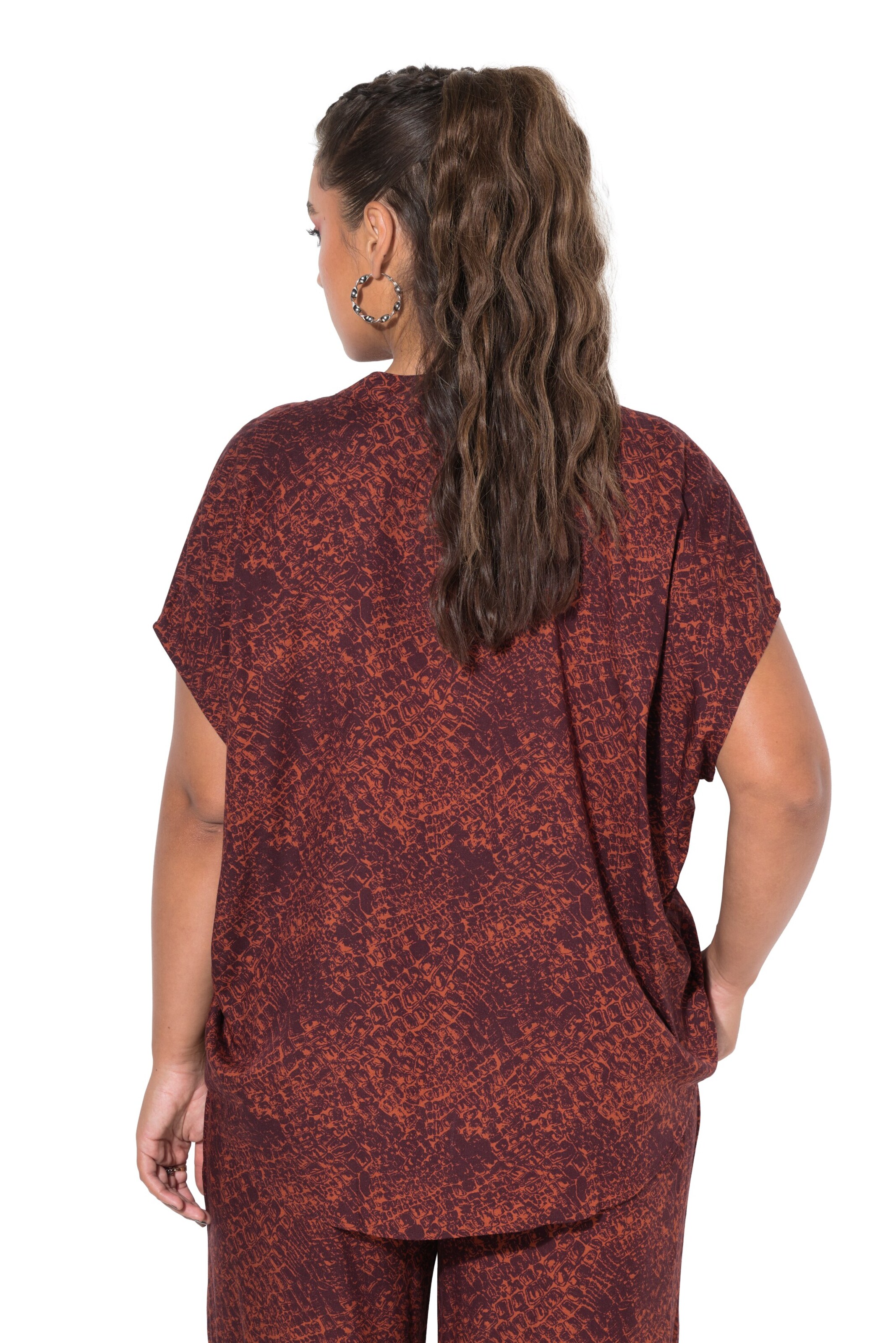 Studio Untold Bluse in Braun