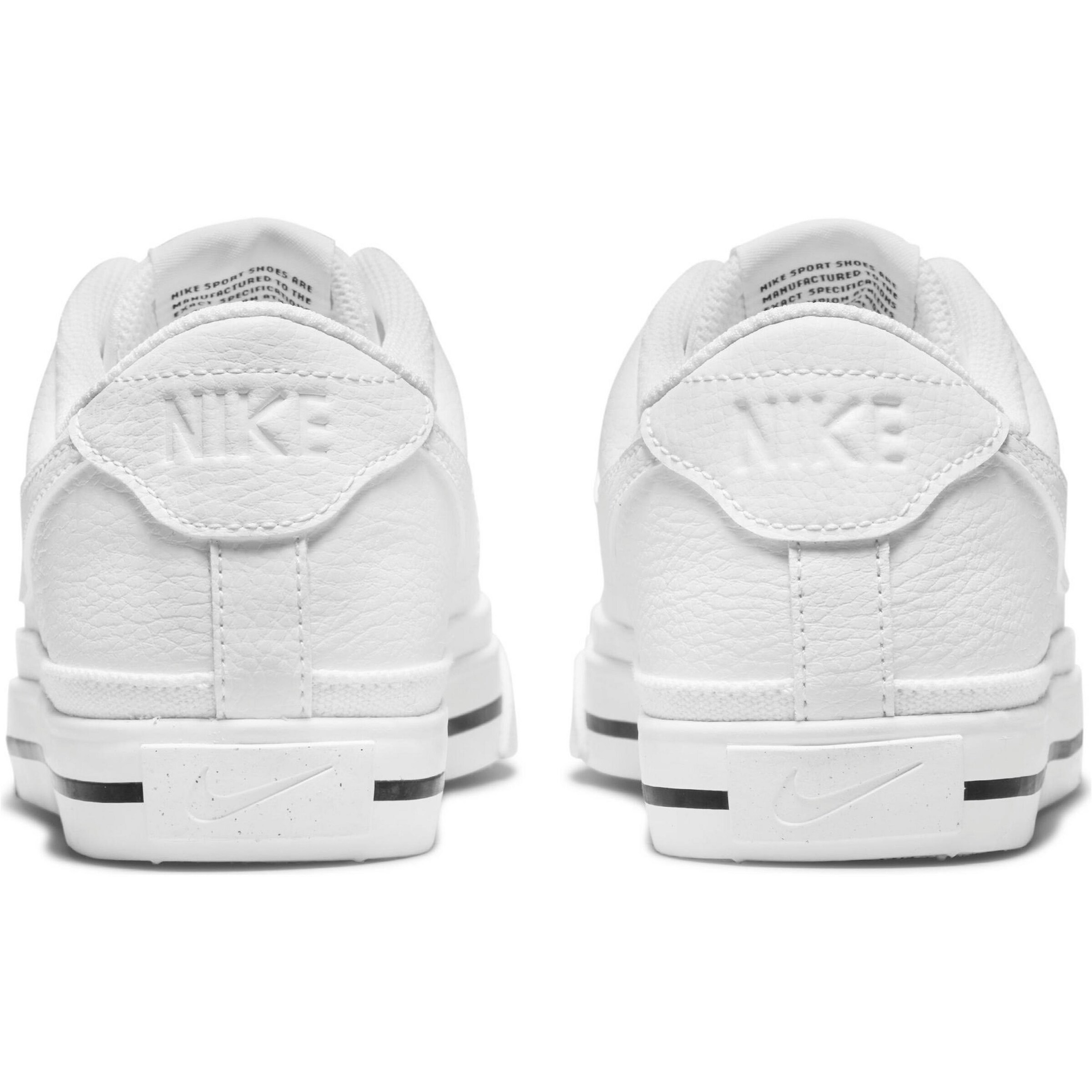Baskets basses 'Court Legacy Next Nature' Nike Sportswear en blanc