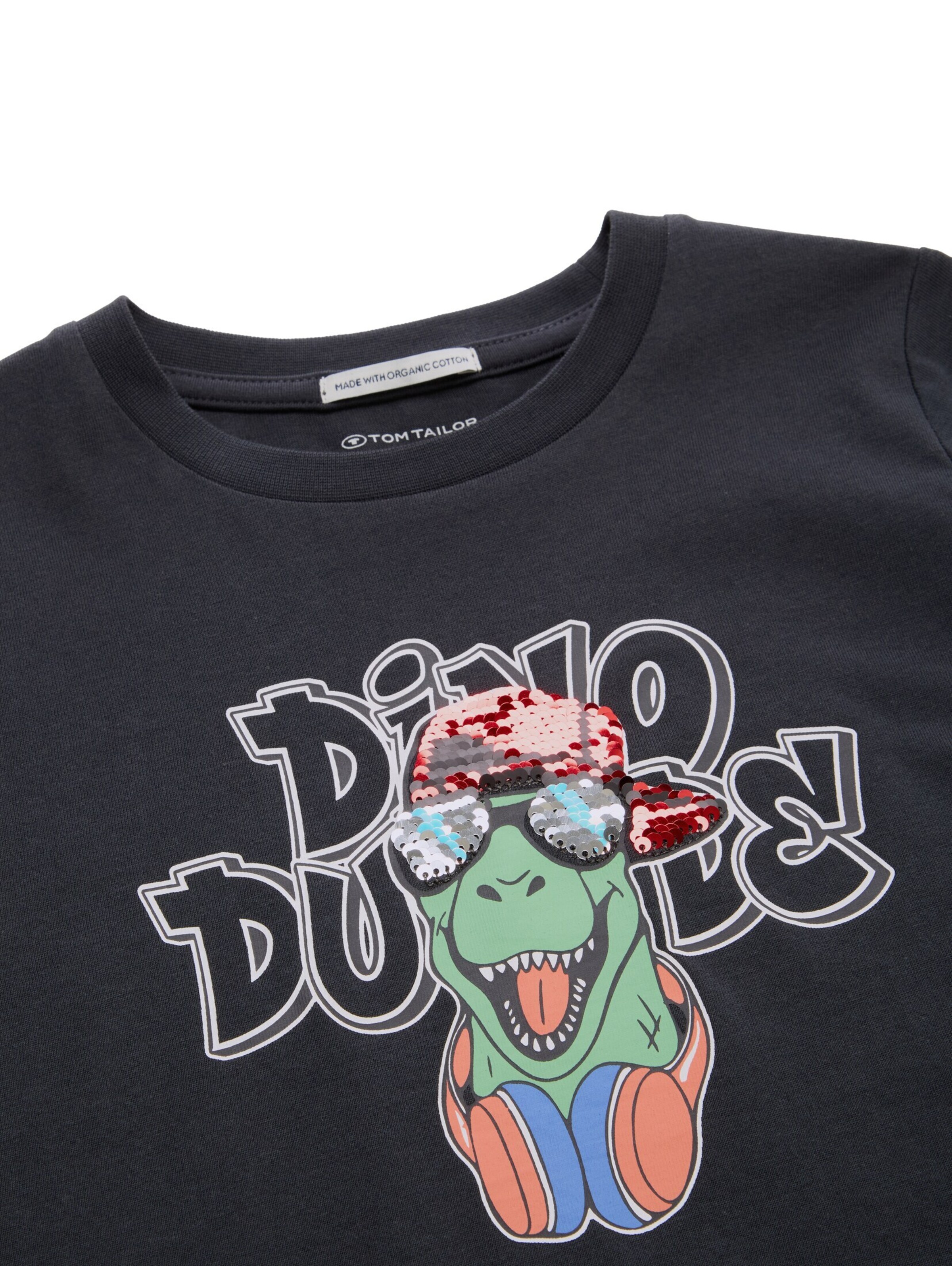 TOM TAILOR Shirt in Grey