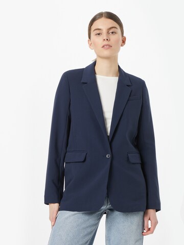 Abercrombie & Fitch Blazer in Blue: front
