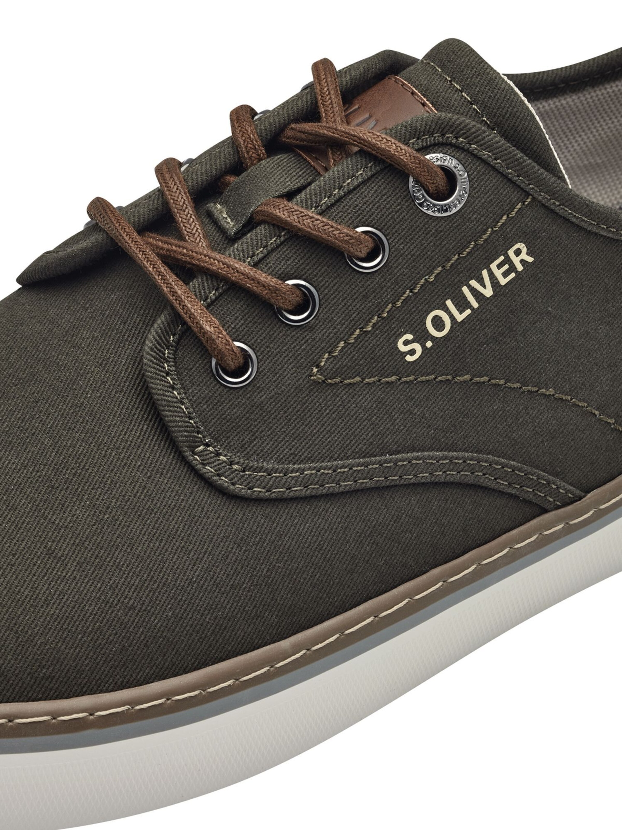 s.Oliver Sneaker in Grün