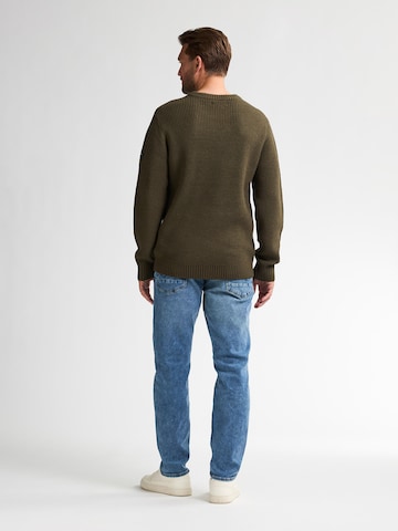 Petrol Industries Pullover in Grün