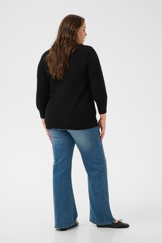 Pull-over 'Letty' KAFFE CURVE en noir